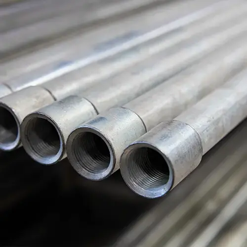 Galvanized Threaded Sleeve 3/8″ 6″