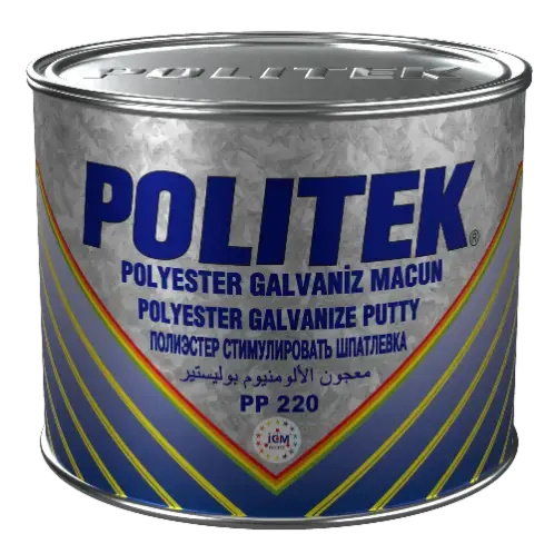 Polyester Galvaniz ve Alüminyum Macun