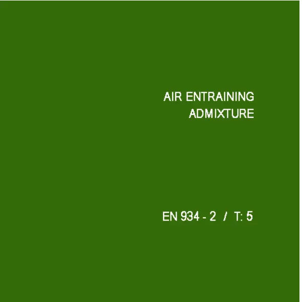 Air-entraining Chemical Additive