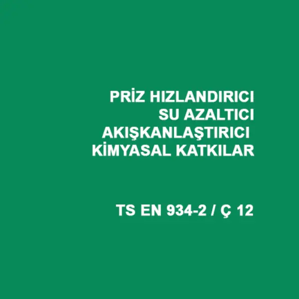 Priz Hızlandırıcı Su Azaltıcı Akışkanlaştırıcı Kimyasal Katkılar