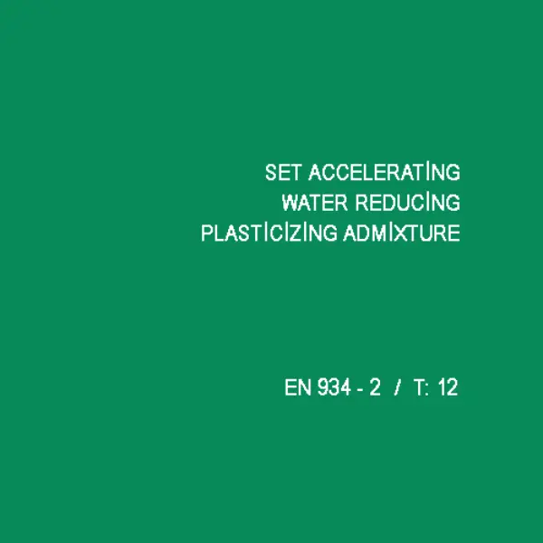 Set Accelerator Water Reducer Plasticizer Chemical Additives