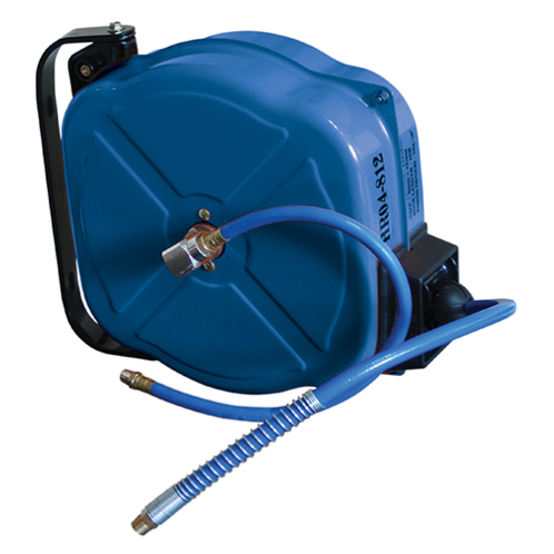 SPRING MECHANISM HOSE REELS