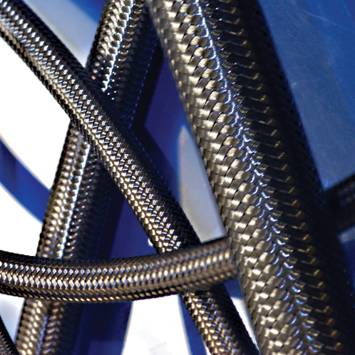 STAINLESS STEEL BRAİDED PTFE HOSE