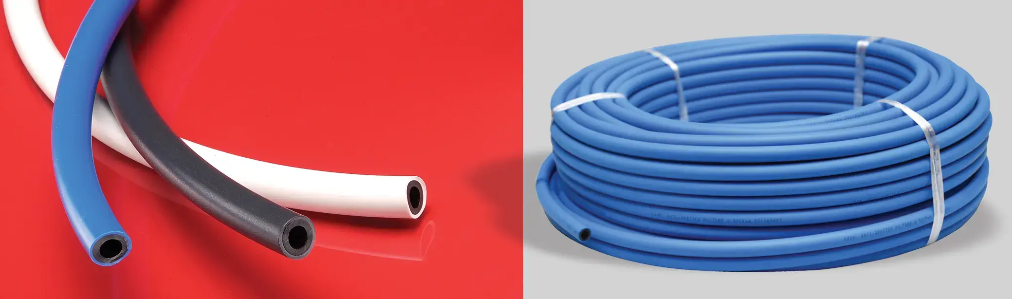FLEXIBLE ANTI-SPART DUAL LAYER TUBINGS