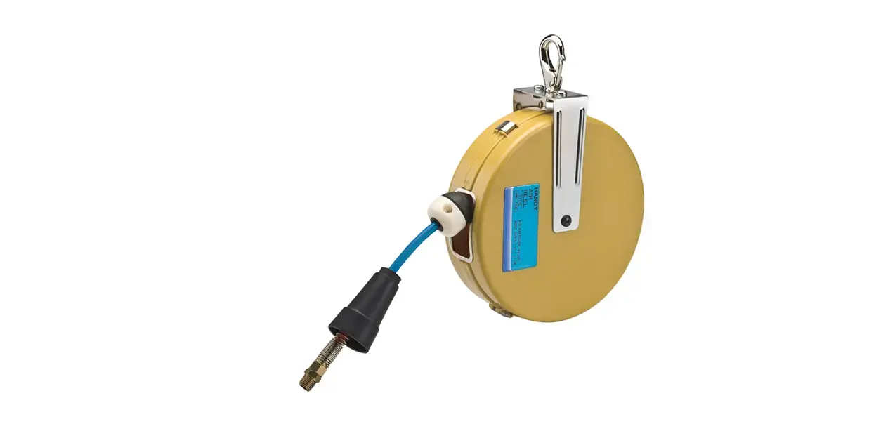 HR01 Series SPRING REWIND HOSE REEL /Closed Design – Plastic Case