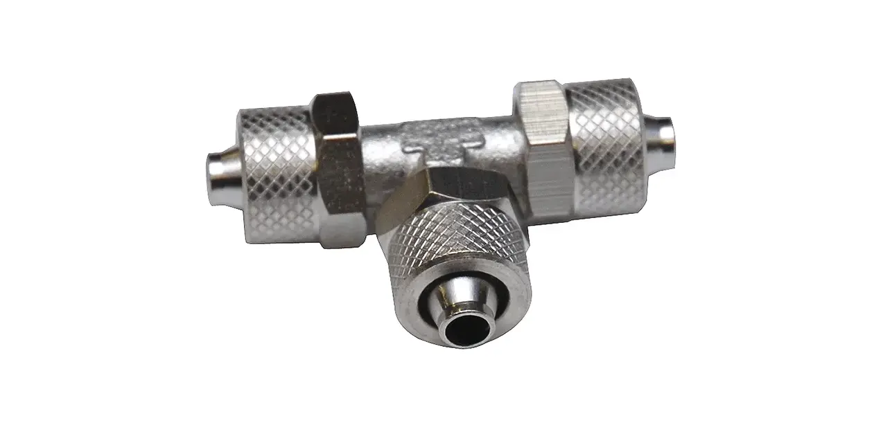 IBE Series / Metal Push on Fitting Union Te