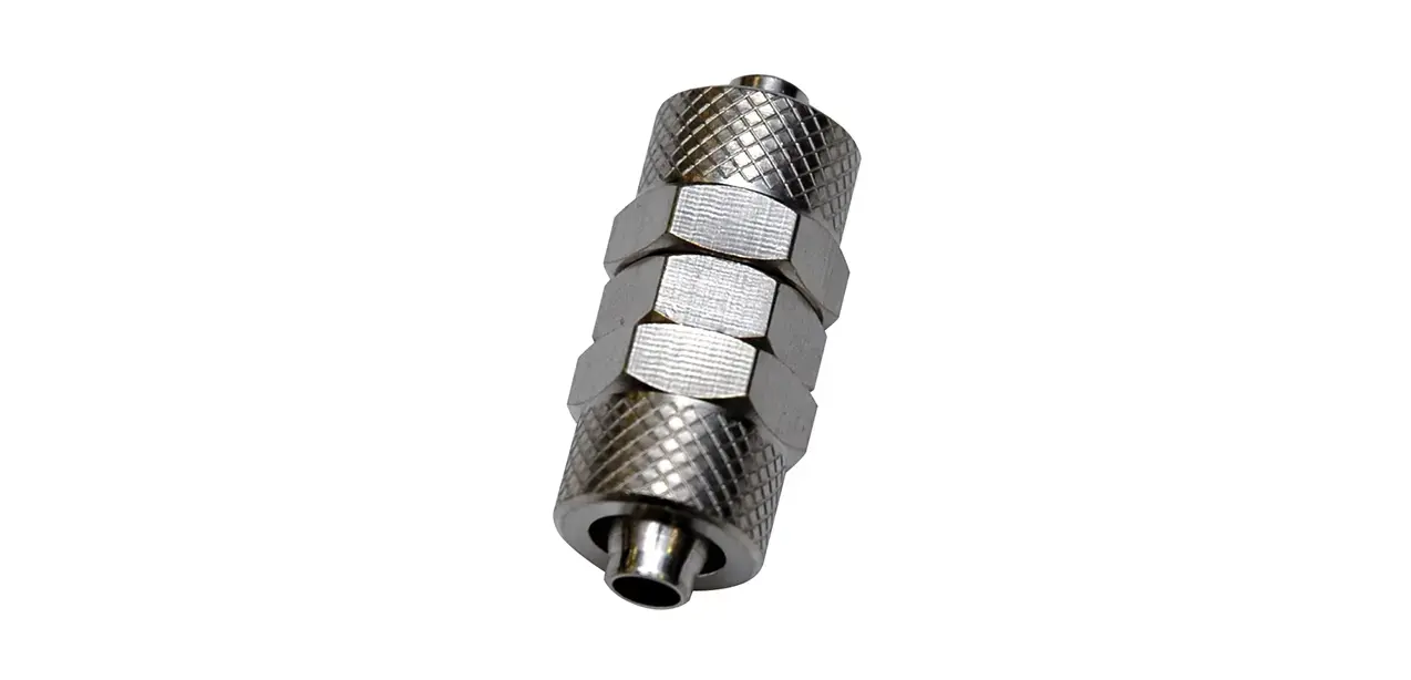 IBU Series / Metal Push on Fitting Union Straight