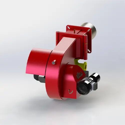 Dual Fuel Burners:Gas-Light Oil Burner 