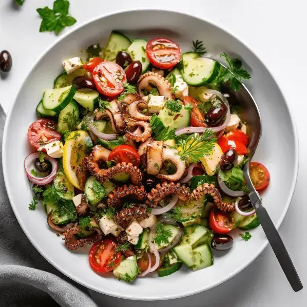 Ahtapot Salatası