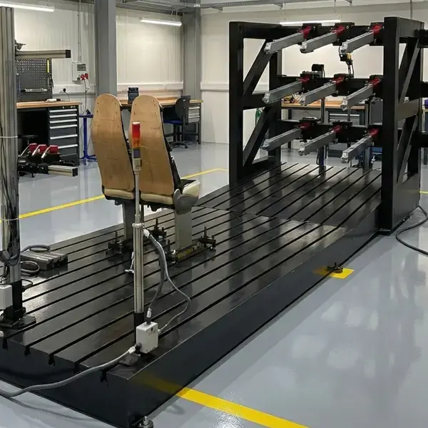 Advanced Seat & Seat Belt Tension Test System